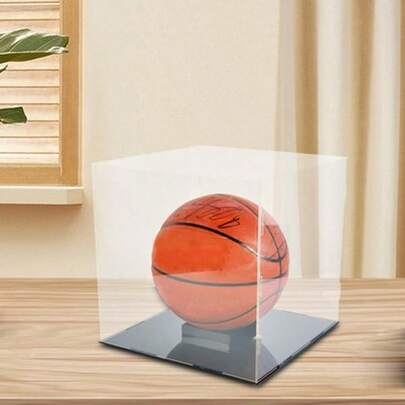 Transparente Basketball Vitrine, transparente Acryl Vitrine, Organizer Ständer
