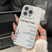 Christian-Themed Phone Case in Black And Silver for Various for iphone Models, Designed to Be Shockproof, Making It a Great Gift for Both Men And
