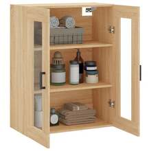 vidaXL Wandschrank Sonoma-Eiche 69,5x34x90 Cm - Yellow - View 5