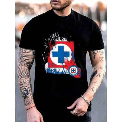 Camiseta Cruz Azul, sudadera gráfica unisex para adultos, sudadera de algodón con capucha para aficionados al fútbol de la Liga MXCamiseta 100 % algodón de 220 g que ofrece el equilibrio perfecto entre comodidad y estructura. Suave al tacto, pero duradera, es una prenda básica para quienes exigen más de sus zuecos. Tops transpirables, conjuntos de otoño para mujer, conjuntos de vacaciones para mujer, disfraces de Halloween para mujer.