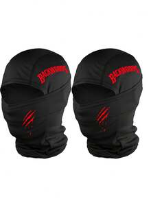 1pc/2pcs Unisex Balaclava Hat With Printed Sun Protection, Breathable Ski Mask For Outdoor Activities Like Hiking, Climbing, Daily Wear