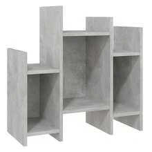 vidaXL Regalkombination In Betongrau 60x26x60 Cm Aus Holzwerkstoff - Grey - View 2