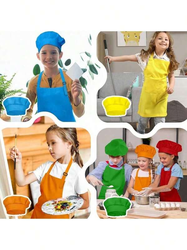 Art & Craft Painting Smock - Reversible, Stain-Resistant Polyester Coverall For Eating And Doodling