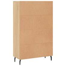 vidaXL Highboard Sonoma-Eiche 69,5x31x115 cm Holzwerkstoff