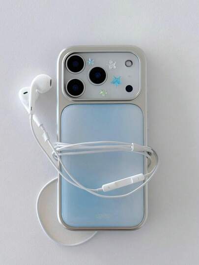 可爱粉蓝渐变环氧树脂手机壳，适用于 17 Pro Max、17 Pro、17 Air、16、15、14、13、12 Pro Max、14、15、16 Plus、11、17；精致艺术绿色渐变保护后盖，送给女孩的礼物