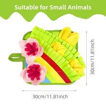 Felt Snuffle Mat For Small Pets, Washable Training Pad, Stress Relief Toy