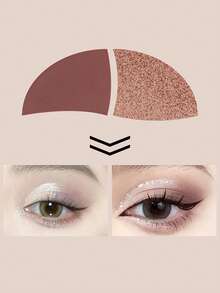 1 件闪亮哑光眼影，打造百搭眼妆 - 彩色 - 查看 10