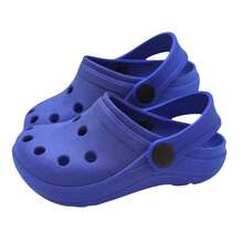 Unisex Comfortable Lightweight Babouche Sandal - Royal Blue - View 2