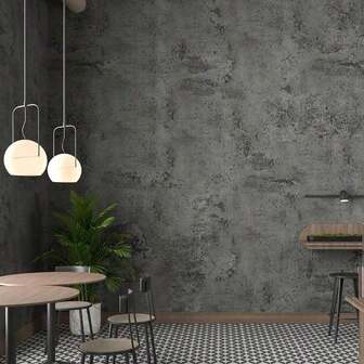 1 Roll Of Old Concrete Wallpaper, Peel-Off Paste Wallpaper Bathroom Renter-Friendly Dark Gray Cement Mural Wallpaper Bedroom Self-Adhesive Contact Paper Concrete Vinyl Packaging Table Cover, Home Decor, Wall Decor, Room Decor, Kitchen Decor