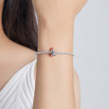 bamoer Bamoer's Original Design Christmas Series Charm: DIY Beaded Christmas Stockings, Cute Snowmen, Gingerbread Men, Heart-Shaped Candy Canes, Gift Beads, Golden Bells - Fashionable And Popular Women's Jewelry With 925 Silver Accessories