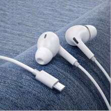 Type-C In-Ear Headphones | Noise Isolation, Stereo Sound, Volume Control, Compatible With Most USB-C Devices, Gaming Headset For Mobile And PC,Type-C In-Ear Headphones | Noise Isolation, Stereo Sound, Volume Control, Compatible With IPhone 15 16 17 Air 16 Plus 16 Pro Max, And Most USB-C Devices