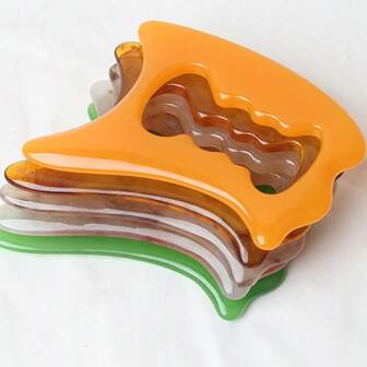 1 件装树脂多功能筋膜刀按摩刮刀全身按摩工具，适合家庭或沙龙使用，男女通用