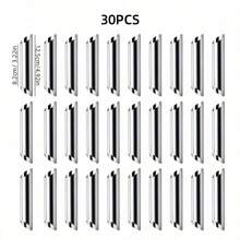 10 件/20 件/30 件高品质蛋糕模具，不锈钢，易脱模，非常适合 DIY 烘焙、奶油卷、羊角面包、煎饼卷 - 非常适合家庭厨房和烘焙，数量可选