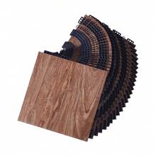 Fitness Floor Mat - PP-Verbundplatten, braune Holzmaserung, 25 piezas - Ver 11