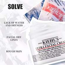 2pcs Kiehl's Ultra Facial Cream 14ml, Soothing & Moisturizing