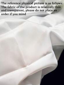 1pc White Photography Backdrop, 59x39.3 Inches/82.6x59 Inches, Elegant Portrait And Studio Background Banner, Polyester Fabric, Suitable For Birthday And General Celebration, Photography Studio Background, Smooth White Background, Shooting Props, Thin Sheer Fabric Material