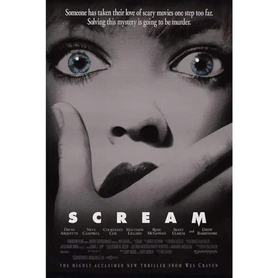 Scream - 1996-12x18 Inch(30cmx46cm) Movie Poster Frameless Gift - 彩色 - 查看 1