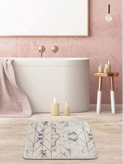 60x100 Cm Oval Non Slip Bathroom Mat Soft, Absorbent Durable Made In Turkey view 3