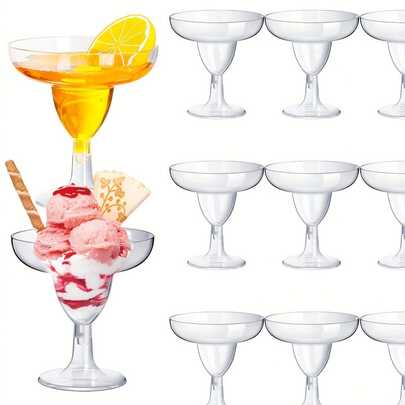 Bộ 10 ly Martini thanh lịch - Hoàn hảo cho Cocktail, Sâm panh, Món tráng miệng, v.v. - Lý tưởng cho Đám cưới, Tiệc tùng, Quán cà phê & Sự kiện, Đám cưới, Tiệc tùng, Quán cà phê và các sự kiện khác. Có thể sử dụng tại Quán cà phê, Nhà riêng, Nhà hàng, Tiệc tùng, Lễ kỷ niệm, Văn phòng và các dịp khác để đựng Cocktail, Rượu vang đỏ, Mousse, Kem, Thạch, Món tráng miệng, và cũng có thể dùng làm Quà tặng Ngày của Cha, Quà tặng Ngày của Mẹ.