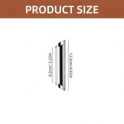 10ชิ้น/20ชิ้น/30ชิ้น แม่พิมพ์เค้กคุณภาพสูง สแตนเลส ทนทาน ถอดง่าย เหมาะสำหรับทำขนม DIY, เครีมโรล, ครัวซองต์, แพนเค้กโรล - เหมาะสำหรับห้องครัวที่บ้านและการอบ, เลือกปริมาณได้