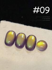 12ml Autumn Winter Nails Blue Pink Red Cat Eye Gel Nail Polish 2025 New Style Whitening High Density Sparkling Glass Bead Crystal Cat Eye Nail Art Cat Eye Design Popular Gift For Women Nail Supplies Christmas Nails - Multicolor - View 16