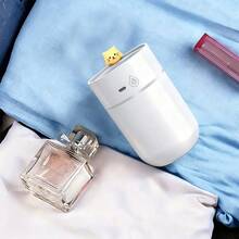 1pc Humidifier, Usb Plug-In Mini Humidifier, Colour Led Light Source Humidifier, Can Be Added With Aromatherapy To Make An Aromatherapy Machine. Powered By Usb,Humidificateur D Air