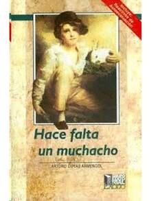 Hace falta un muchacho libro novela clásica literatura mexicana narrativa rural costumbrista historia conmovedora recomendada para estudiantes secundaria adultos lectura cultural edición cuidada - Libro único - Ver 1
