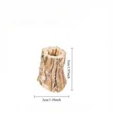 Natural Wooden Rabbit Chew Toy - Papaya Wood Chew Stick, Suitable For Hamsters, Guinea Pigs, Rats, Gerbils And Other Small Pets