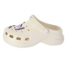 Miniso Kuromi Women's Fashion Cute Thick Midsole Clog Slippers - White - View 3
