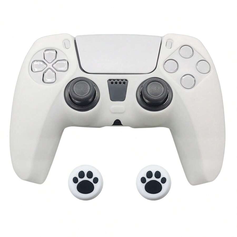 一套手柄保护套，包含1个手柄套和2个摇杆帽，防滑纹理设计，防滑、防汗、防刮擦，增强握持感 - 彩色 - 查看 1