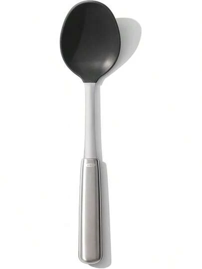 Cuchara de cocina de silicona de acero