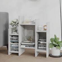 vidaXL Regalkombination In Betongrau 60x26x60 Cm Aus Holzwerkstoff - Grey - View 3