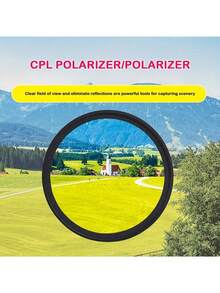 52mm Clip-On CPL Camera Lens Filter - Ultra-Thin Circular Polarizing Filter, Suitable For Smartphones, Enhances Color Saturation And Reduces Glare, Portable And Detachable, Compatible With All Smartphones, Durable Polyester Material, Smartphone Camera Accessory, Fashionable Design, High-Quality Construction - Multicolor - View 9