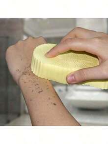 Magic Exfoliating Bath Sponge,3D Super Soft Exfoliating Bath Sponge,Skin Friendly And Reusable,Alternative To Exfoliating Gloves,Random Color. - 1個 - 查看 7