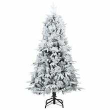 Artificial Hinged Christmas Tree Green 150 Cm PE And PVC - Green - View 5
