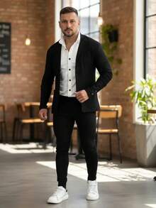 Men Suits - Noir - Voir 1