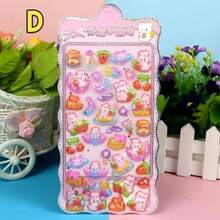 1 ملصق حيوان بلاستيكي ثلاثي الأبعاد مجسم، ملصق زخرفي كرتوني مرصع بالألماس ثلاثي الأبعاد، ملصق مجسم جميل، متوفر بأنماط متعددة، مناسب لكتب الملصقات والأجهزة المحمولة والثلاجات والأمتعة وتبادل الملصقات وتزيين أغطية الهواتف الكرتونية. هذا التصميم مناسب للاستخدام المنزلي والأعياد والحفلات وعيد الهالوين وعيد الميلاد ومناسبات أخرى. - متعدد الألوان - مشاهدة 6