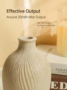 جهاز نشر الزيوت العطرية والمرطب بتقنية الموجات فوق الصوتية بسعة 80 مل، يعمل بالطاقة من منفذ USB 5 فولت، مناسب للغرف الصغيرة لعلاج بالعطور والترطيب - متعدد الألوان - مشاهدة 6