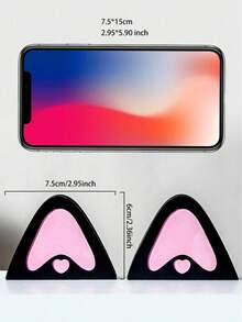 1pc/2pcs Kawaii Pink Bow Monitor Decoration – Kawaii Desktop Hanging Decoration ,Cute Screen Ears For Aesthetic Desk Setup, Pink Gaming Decoration , Pastel Desk Accessories For Gamers & Streamers Perfect Aesthetic Addition To Gaming Room, Workspace, Home Office DIY Setup, - Multicolor - View 11