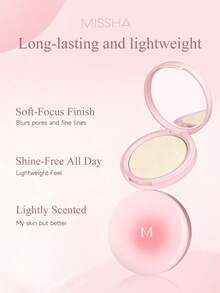 MISSHA M Radiant Fixing Powder | Zero Flashback, Pore Blurring, Long-Lasting Oil Control, Natural Matte Finish