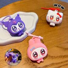 Sanrio Hello Kitty Kulomi My Melody Cute Big Eye Series Pendant, Secret Hidden Version, Home Decor, Joke Design, Surprise Collection, Collectible Figurine, Joke Design, Christmas Gift, Back To School Elegant Small Gift, Suitable For Holiday Party Gifts, Birthday Gifts And Festival Gifts Party Surprise Cartoon Toy Small Gifts, Christmas Toys, Christmas Gifts, Stocking Stuffers - Multicolor - View 9