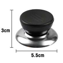 3/5pcs Universal Pot Lib Knobs Caps ,Heat-Resistant Cooking Pan Lid Covers Replacement Lifting Handle,Kitchen Cookware Handgrip Plastic Glass Pot Button, Pot Cover Head, Pot Cover Handle, Cover Bead, Cover Cap, Pot Cover Accessories