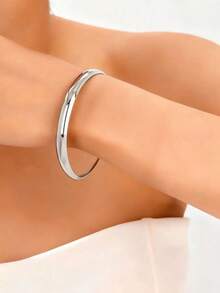 Bộ 3 chiếc vòng tay bạch kim sang trọng, phù hợp cho những dịp trang trọng của phụ nữ như tiệc tối, tiệc chiêu đãi, hẹn hò - Bạc - Xem 14