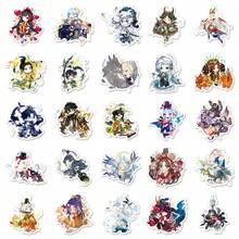 50 piezas Pegatinas divertidas de Onmyoji en versión Q con estilo graffiti para decorar botellas de agua, cascos de , equipaje, bicicletas, patinetas - Multicolor - Ver 4