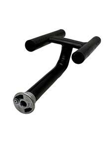 Quemador de gas tipo H para parrilla 18 cm, ideal para planchas, asadores y cocinas de alto rendimiento, accesorio cocina profesional - Negro - Ver 4