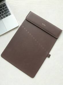 1pc Personalized Magnetic Name File Folder, Customizable A4 Document Folder With Pen Holder, Customizable Gold Letter Combination, Business Notebook Organizer, Gift For Teachers And Fathers - Paragraph 2 - View 14