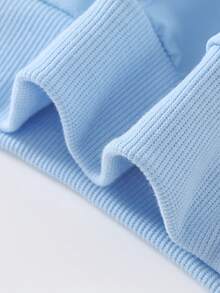 1PC Teen Boy Fun Gaming Capybara Hooded Sweatshirt, Y, Spring Autumn School Activities Personalized Style - Blue - View 6