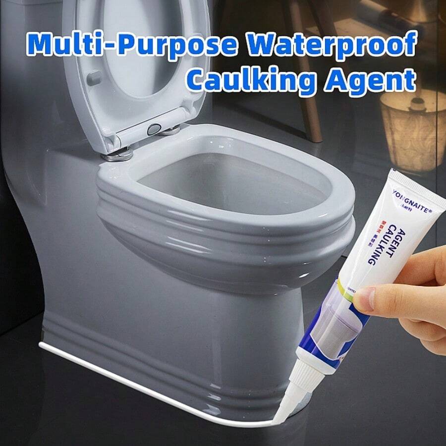 2pcs*50ml Glue +3 Tools, Seam Beautifying Agent, Ceramic Tile, Floor Tile, Kitchen Sink, Sealant, Toilet Toilet Sealant