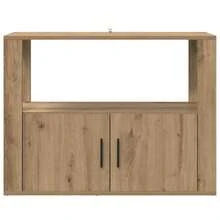 vidaXL Sideboard Handwerks-Eiche 80 x 30 x 60 cm Holzwerkstoff