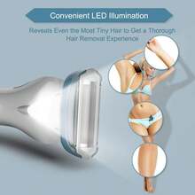 Electric Lady Shaver Womens Razor Bikini Trimmer For Women Legs - Màu xanh lam - Xem 5